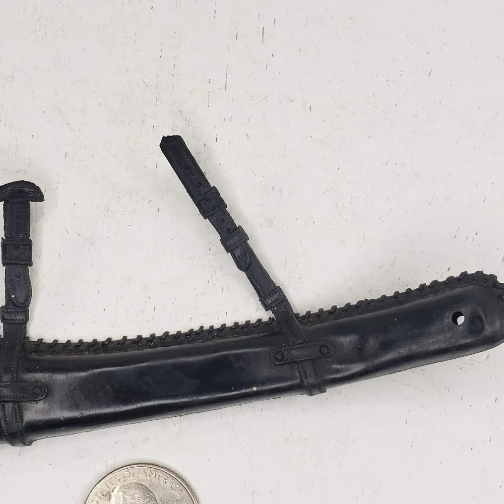 Vintage Marx Johnny West Best of the West Black Rifle Holster Replacement Part